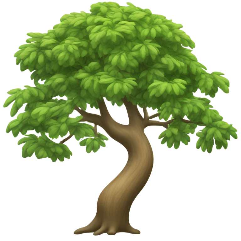 tree swaying emoji
