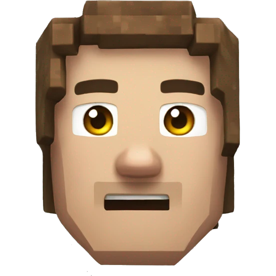 Steve from minecraft emoji