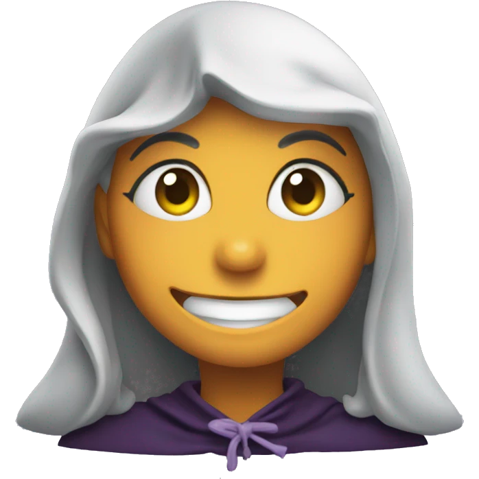 witch winking emoji