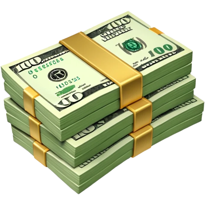 100 dollars emoji