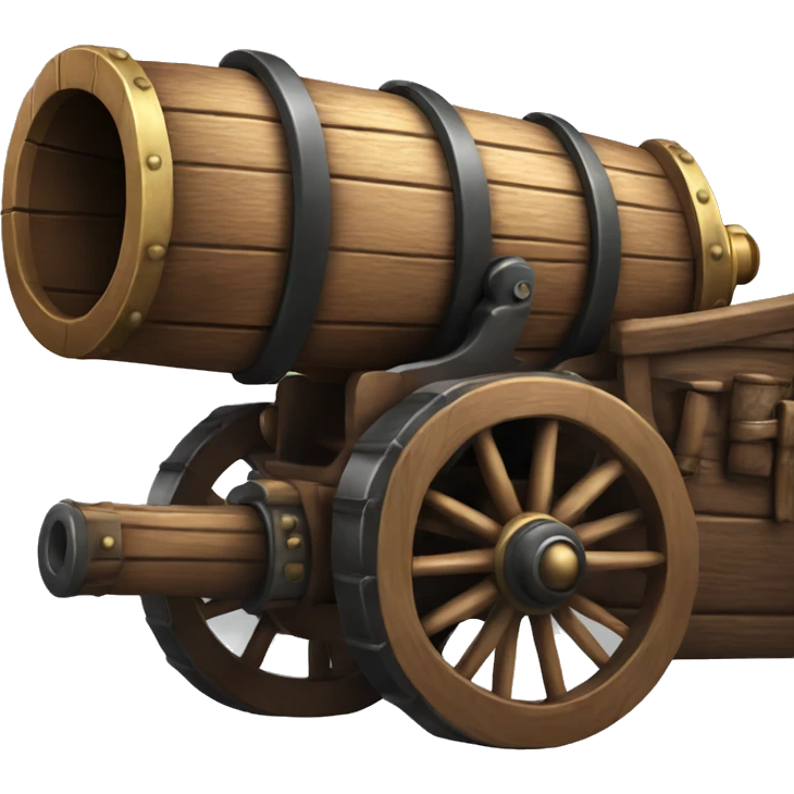 cannon on a pirate ship emoji