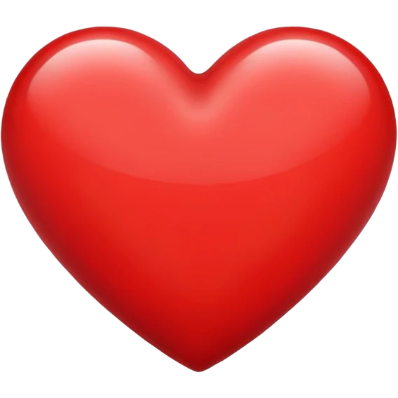 red heart emoji