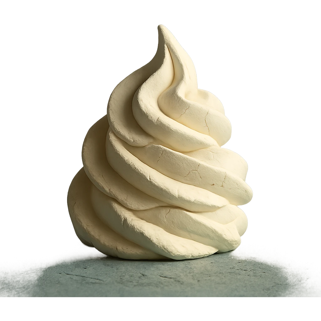whipped cream swirl emoji