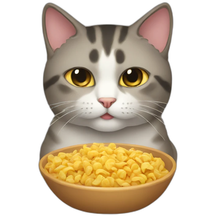 cat hungry emoji
