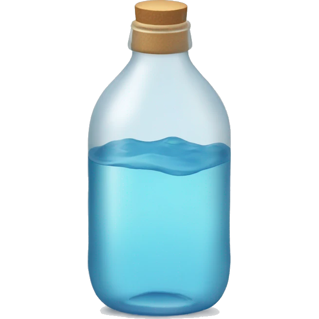 Bouteille d’eau emoji