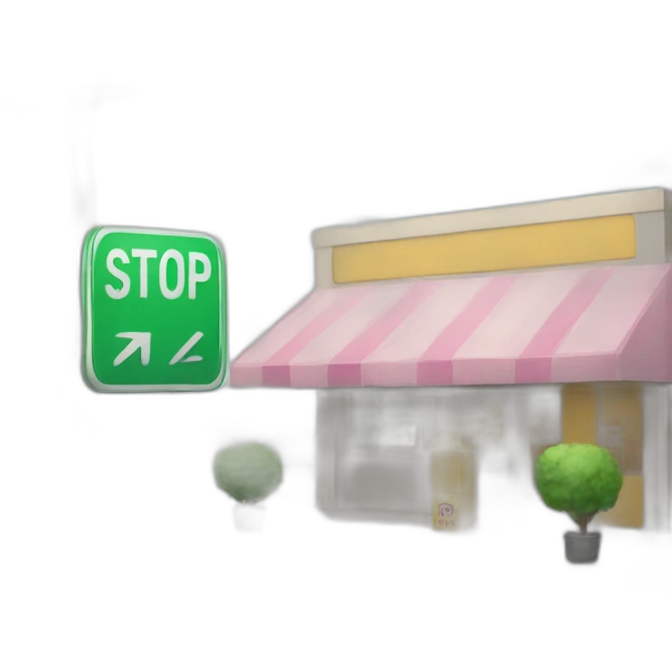 panneau STOP emoji