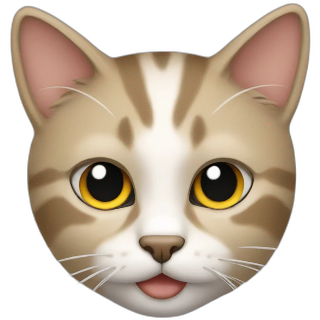Gato saludando emoji