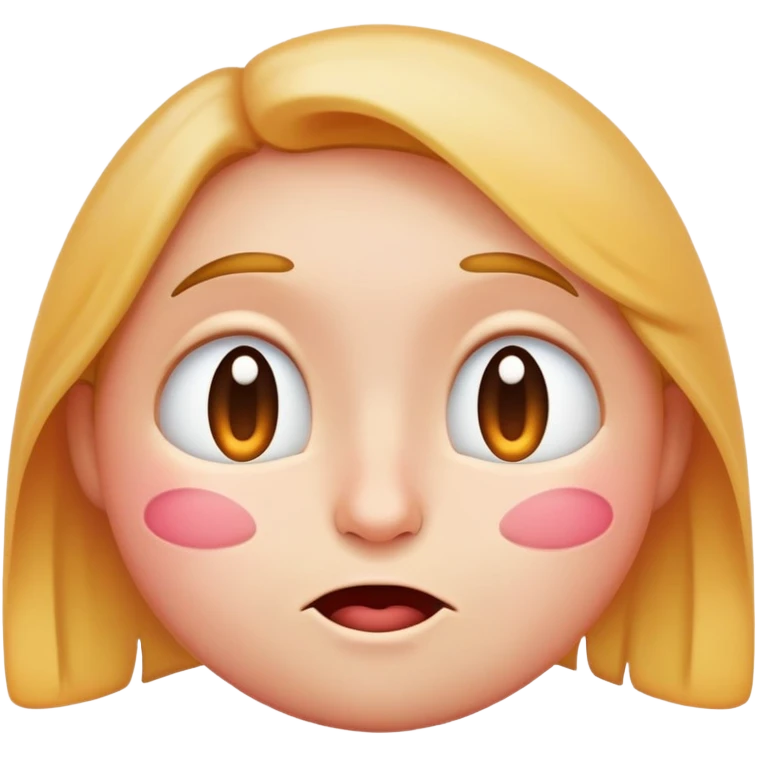 bashful blushing emoji looking down emoji