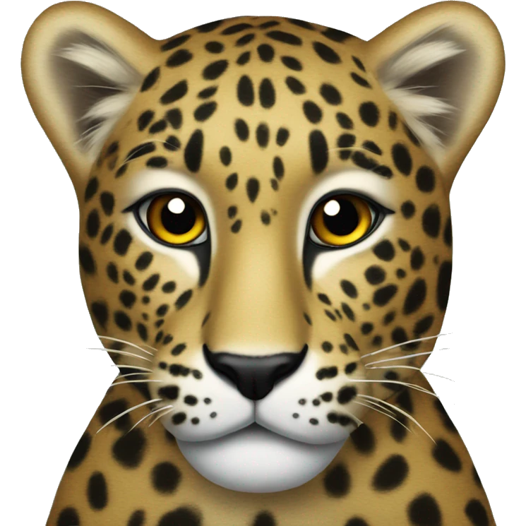 Leopard Christmas  emoji