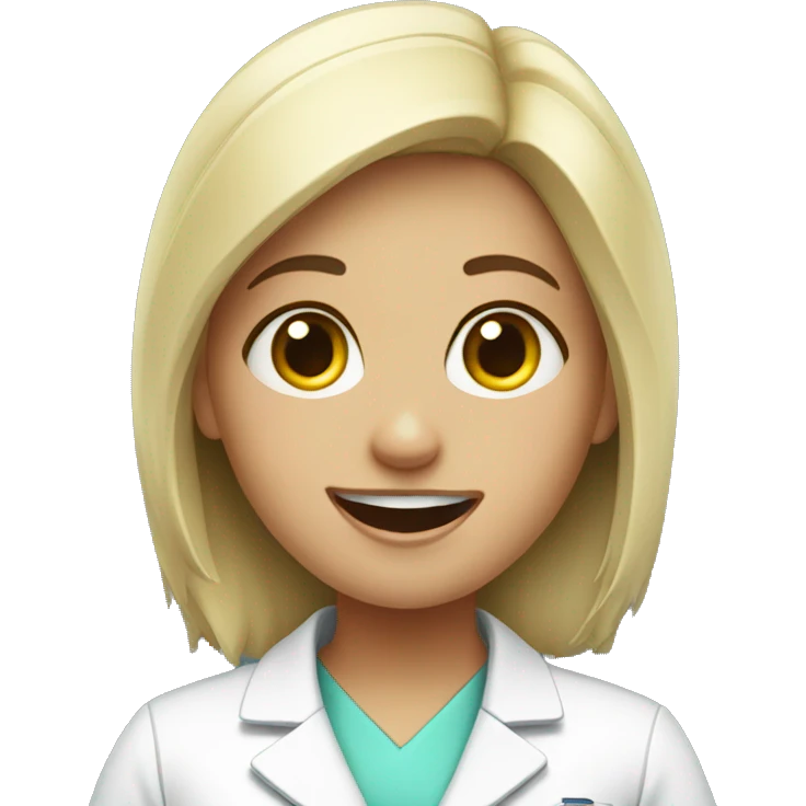 Dentist girl emoji