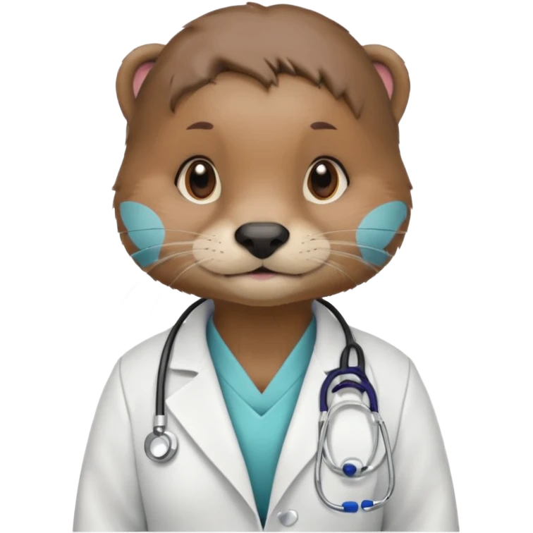 haz una nutria femenina como nutriologa emoji