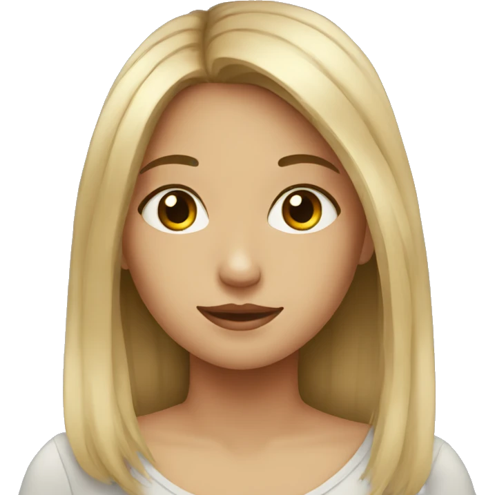 girl looking art online emoji