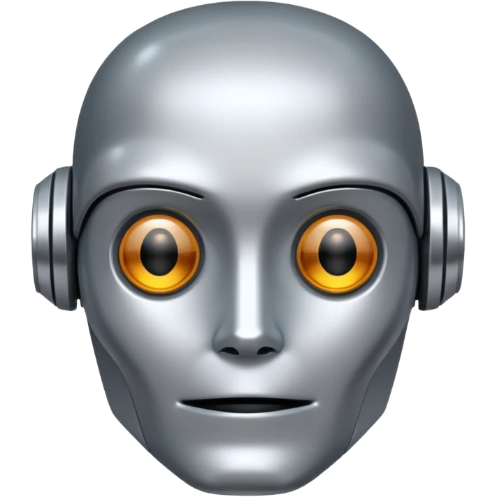 sales bot, face robot  emoji