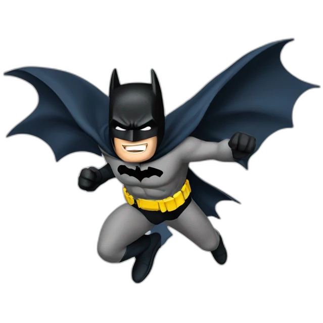 batman flies emoji