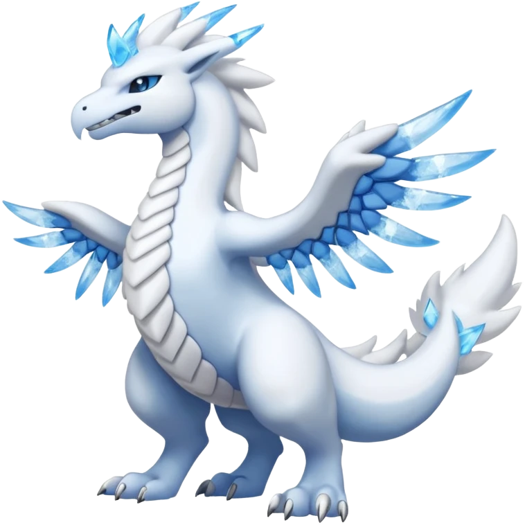 Inteleon-Amaura-Reshiram-Pokémon-fusion (full body) emoji