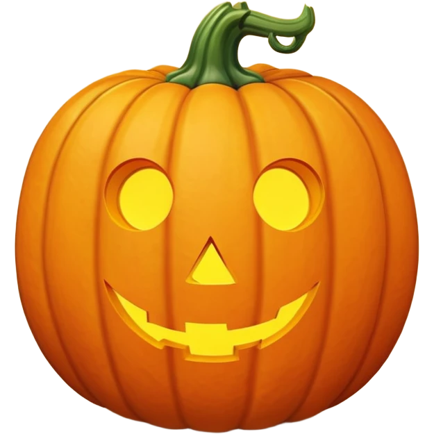Pumpkin iPhone style  emoji