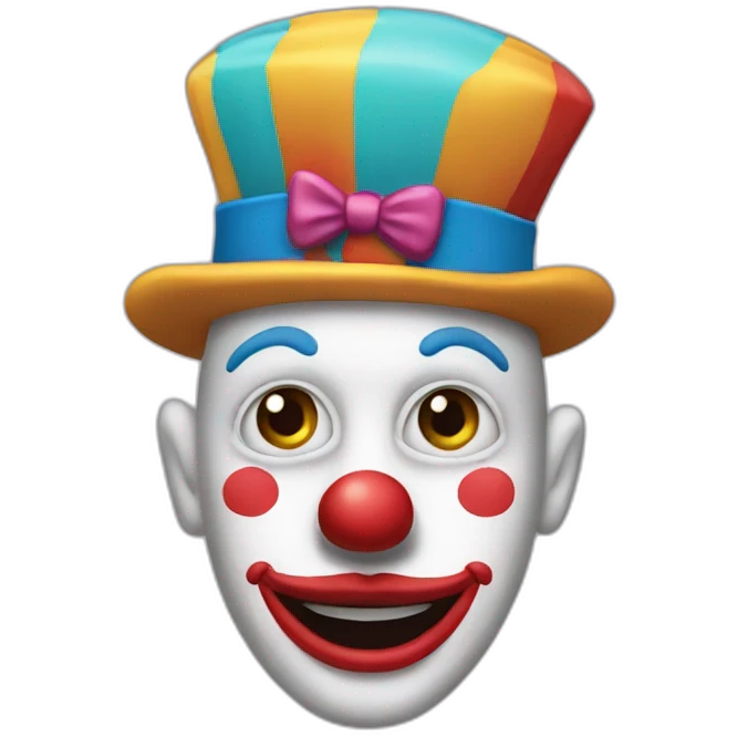 Artskill le clown emoji