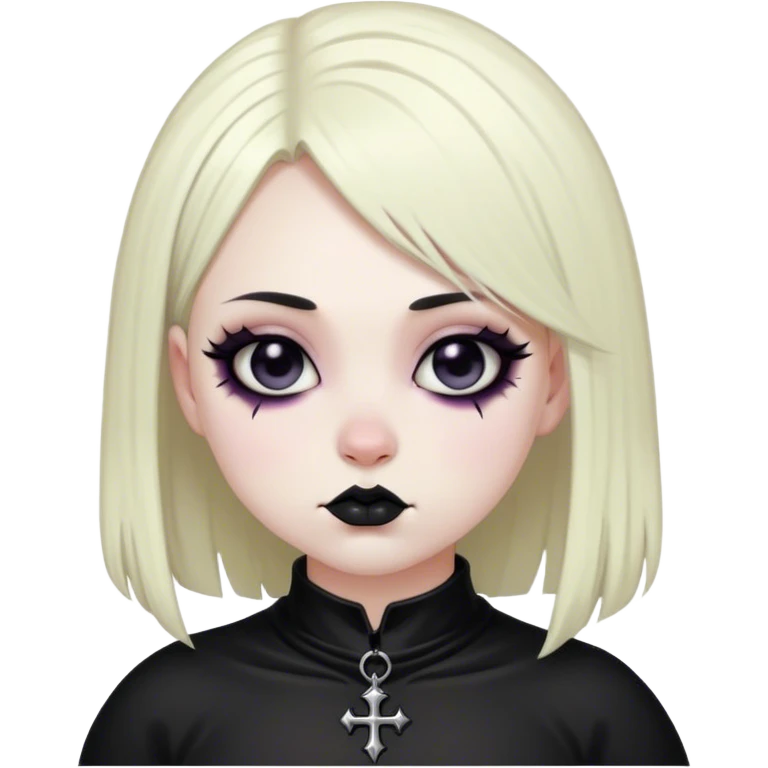 Thicc-goth-girl emoji