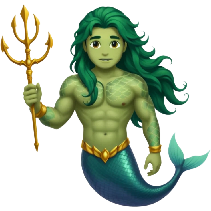 Merman emoji