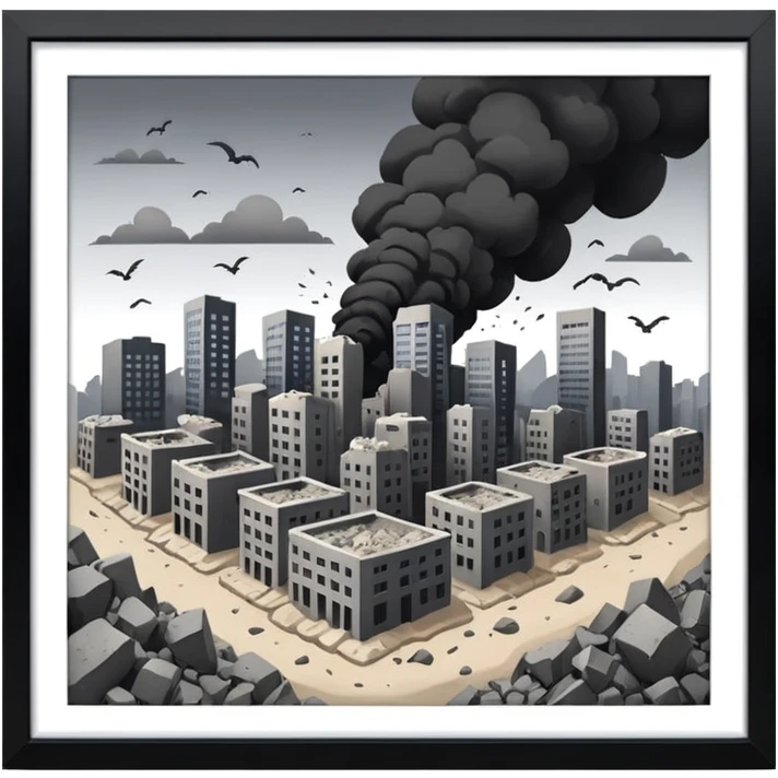 earthquake in city emoji