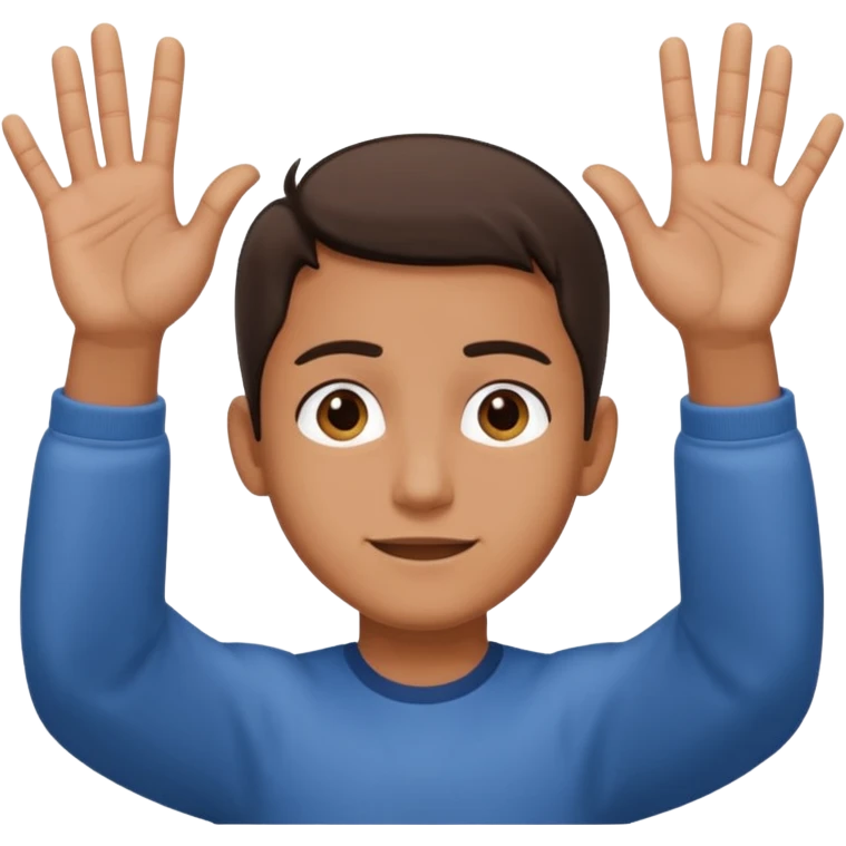 Mason 67 make the do the hands one up and one down palms facing up emoji