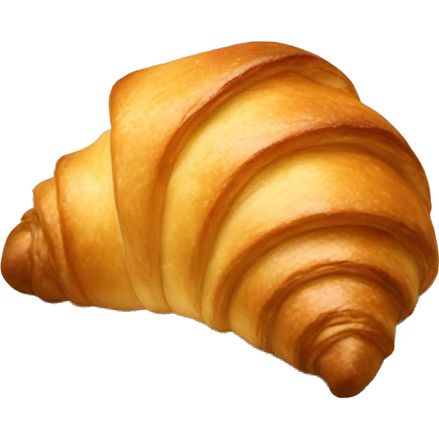 croissant eating croissant emoji