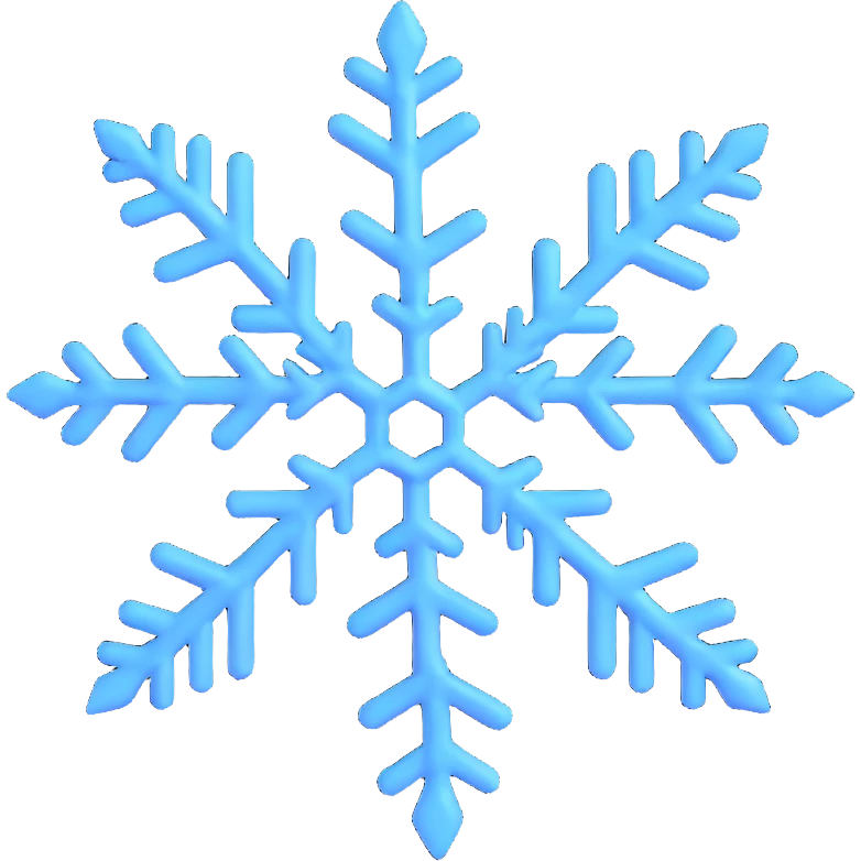 snowflake white emoji