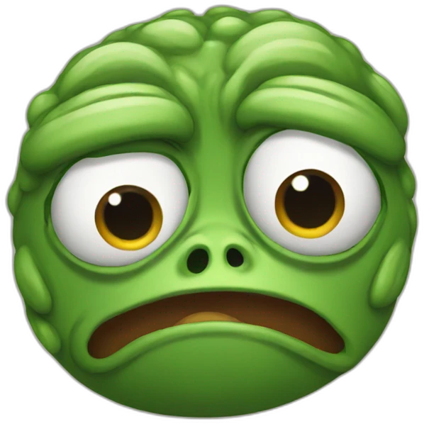 crying pepe emoji