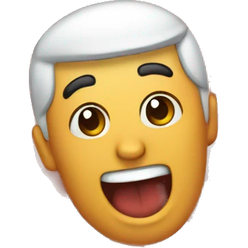 Came Corso biting meat  emoji