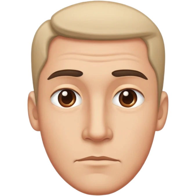 Side eye man  emoji