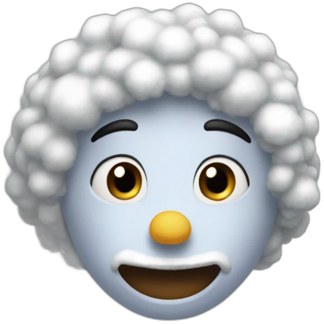 Neige qui tombe  emoji