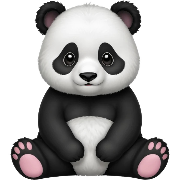 cute panda  emoji