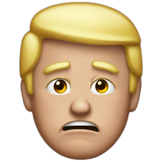 Trump crying  emoji