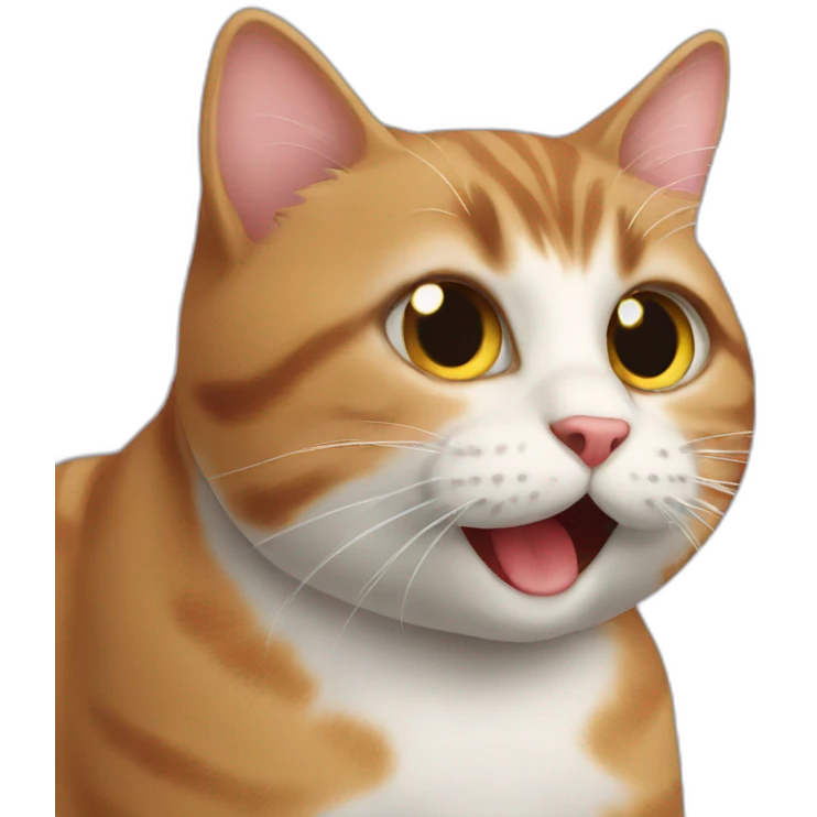 Cat kissing and blow heart emoji