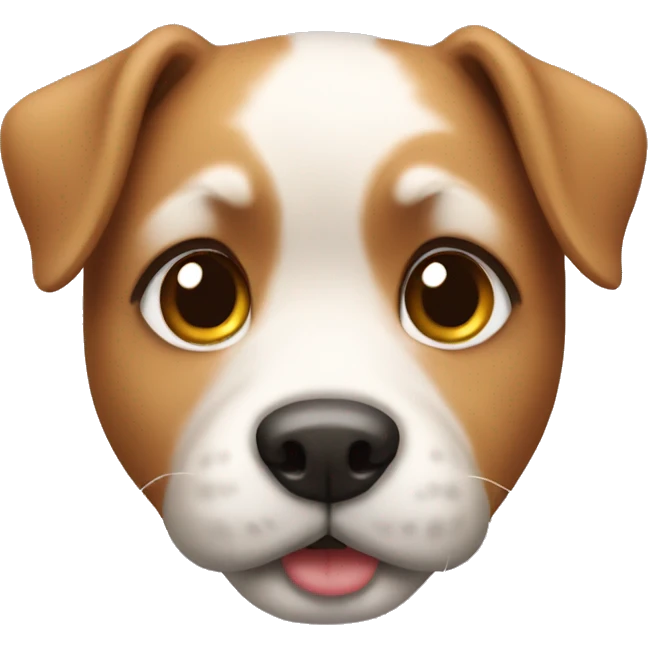 a cute dog emoji  emoji
