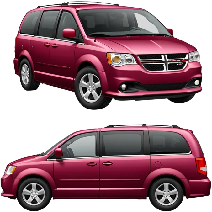 Deep Cranberry dodge caravan third emoji