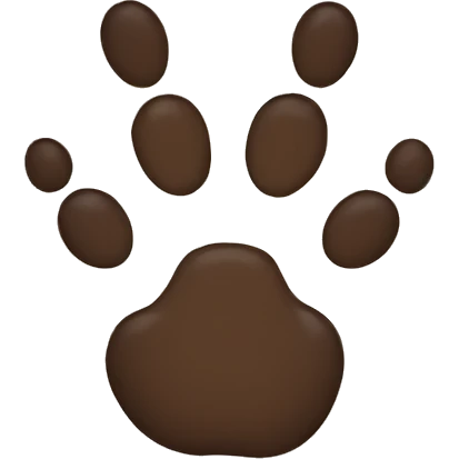 cat paw sign of the horns emoji