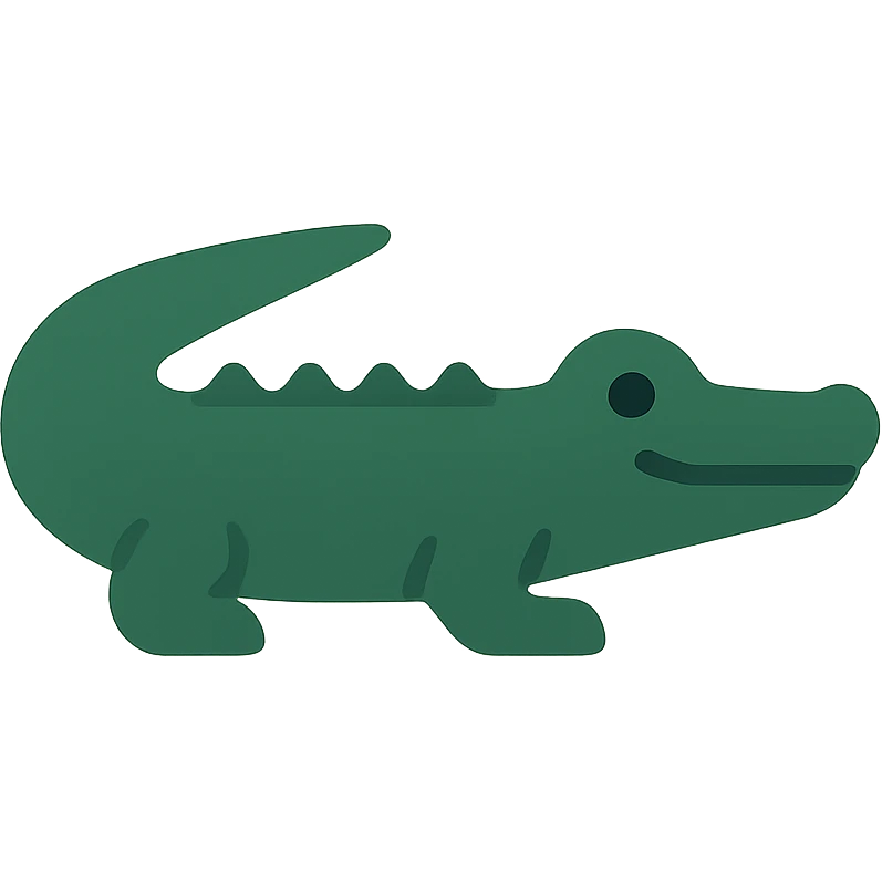 Crocodile emoji