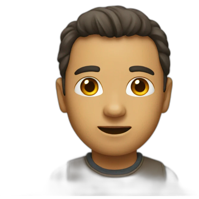 In the behind emoji
