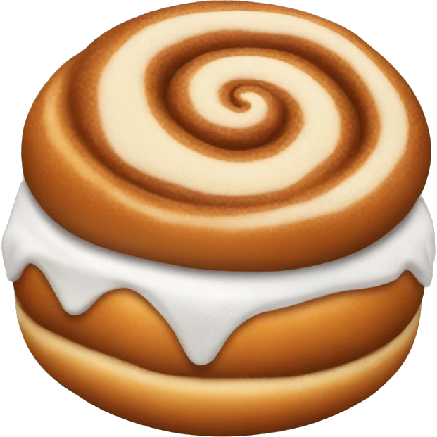 Cinnabon bun emoji