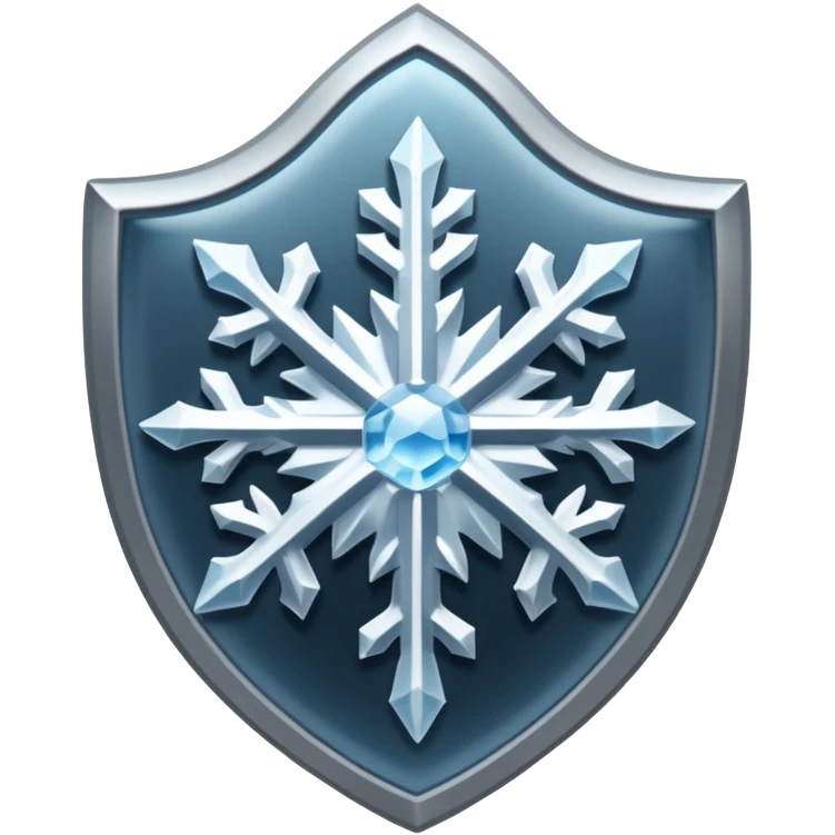frosted shield emoji