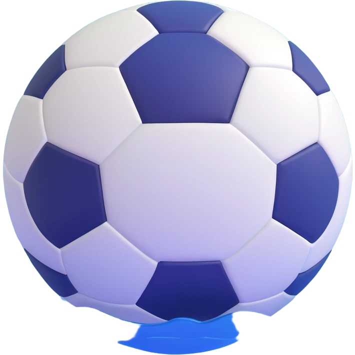 soccer ball floating in the sea emoji