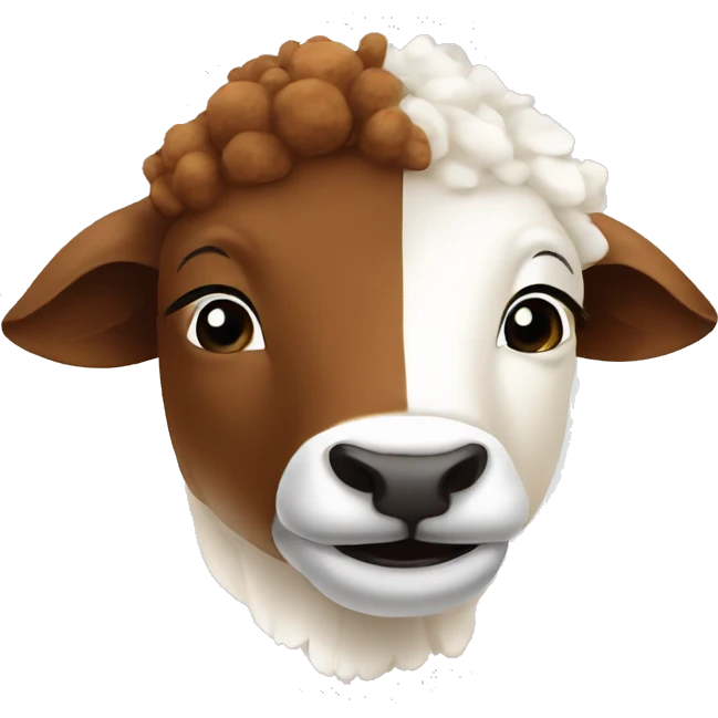 Chèvre marron emoji