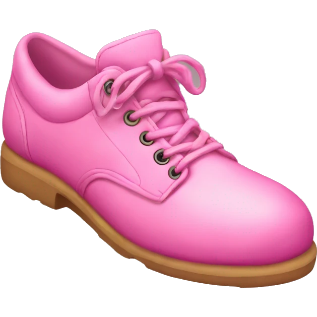 pink shoes emoji