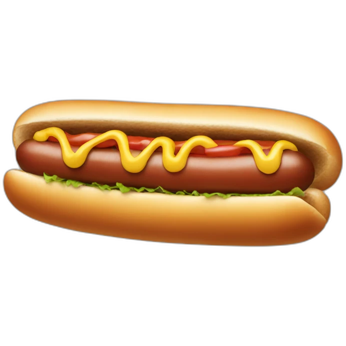 hotdog emoji