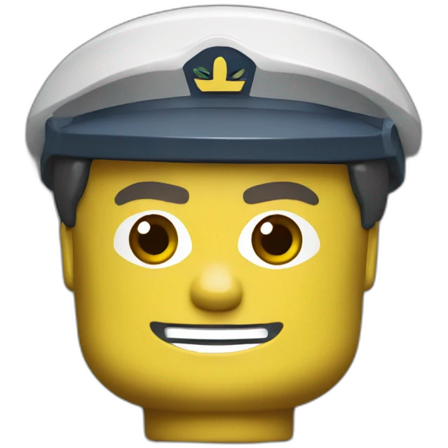 pilot lego man emoji