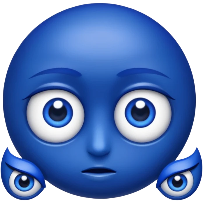 lapis lazuli with eyes cartoon emoji