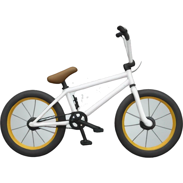 white bmx emoji