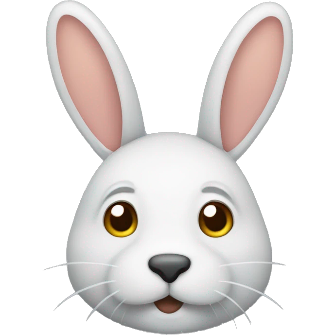 Conejo con audífonos  emoji