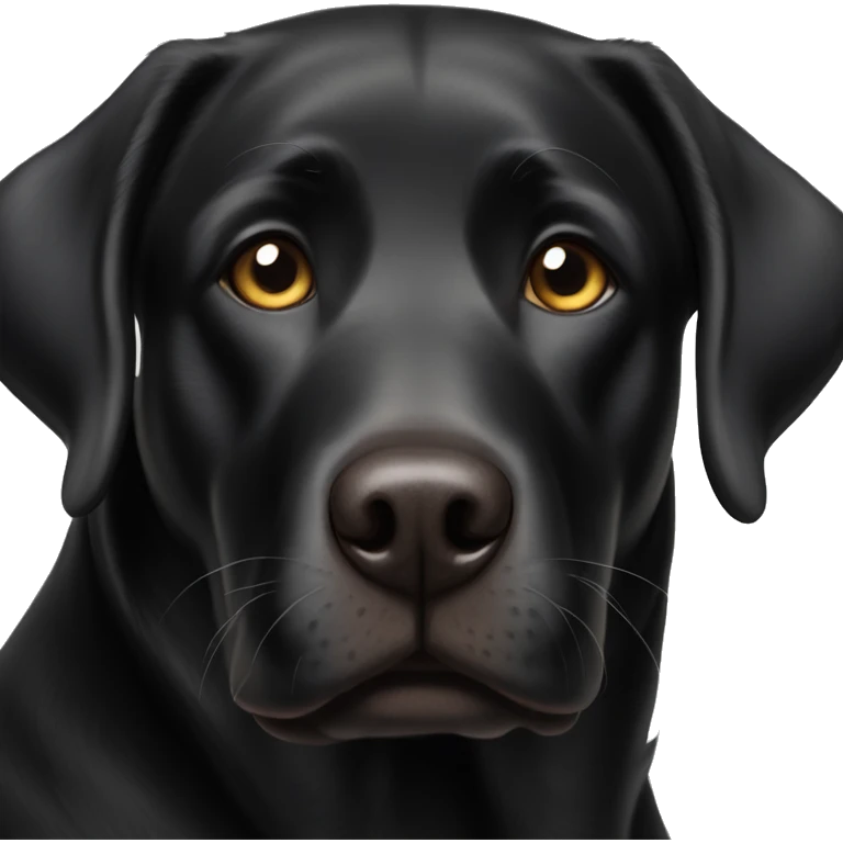 rougue black lab emoji